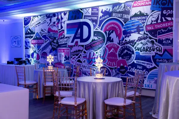 Ski Theme Mural
