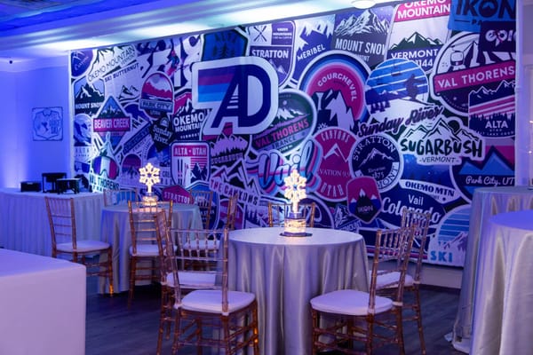 Ski Theme Mural