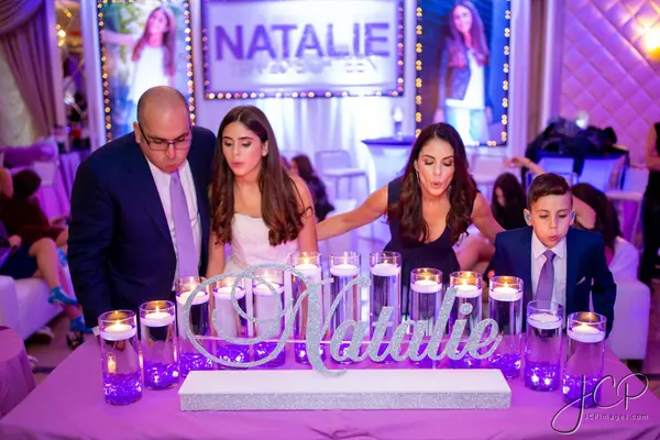 Silver Glitter Name Display