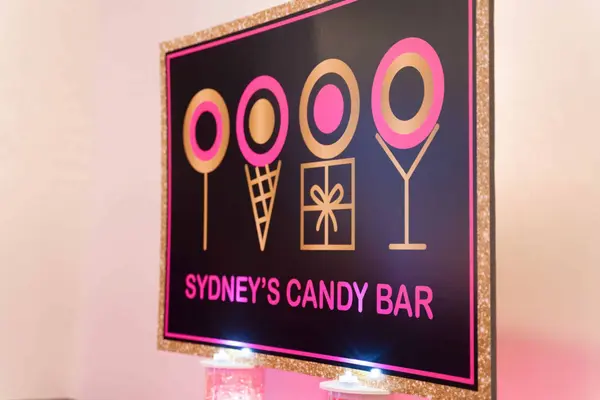 Candy Bar Signage