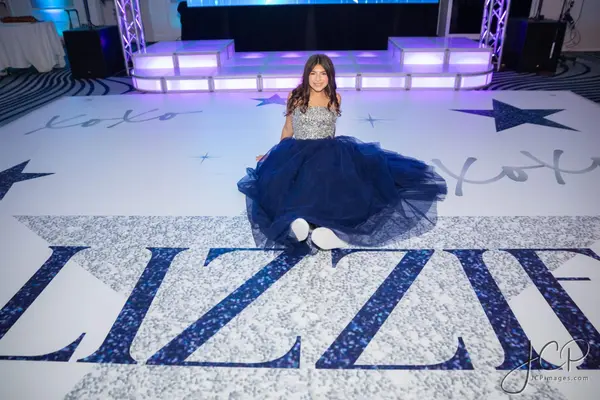 Bat Mitzvah Dance Floor Wrap