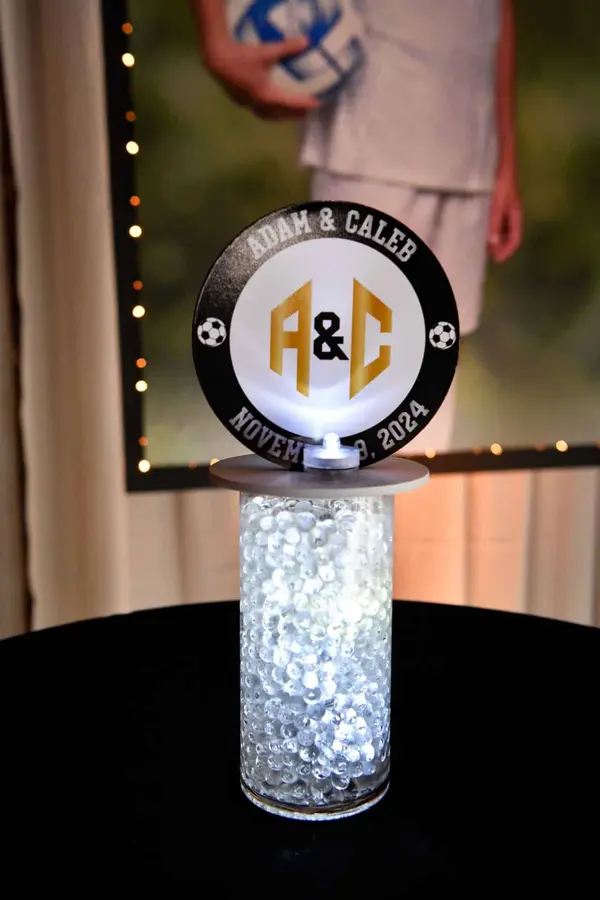 Logo High Top Centerpiece