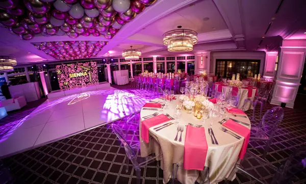 Pink Uplighting