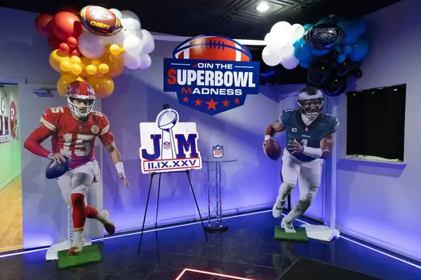 Super Bowl Entrance Display