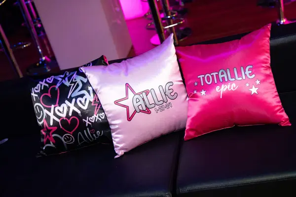 Bat Mitzvah Logo Pillows