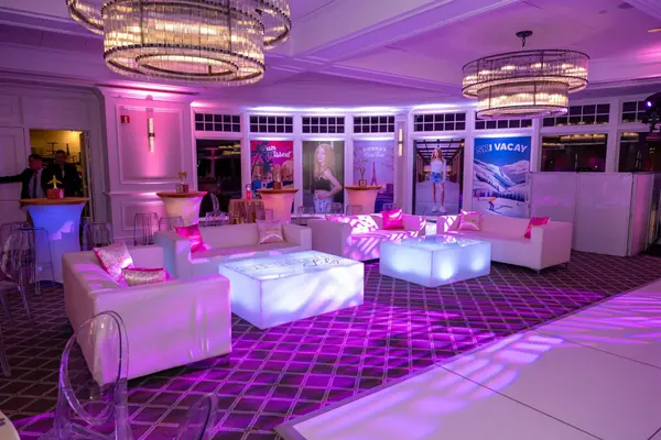 Travel Themed LED Lounge