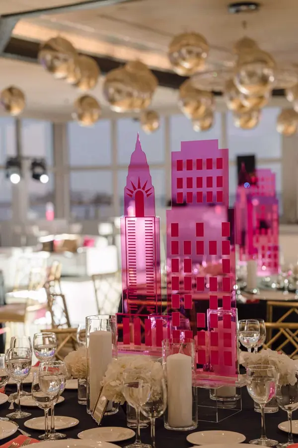 NYC Theme Centerpiece