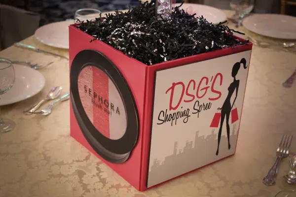 Shopping Themed Photo Cube