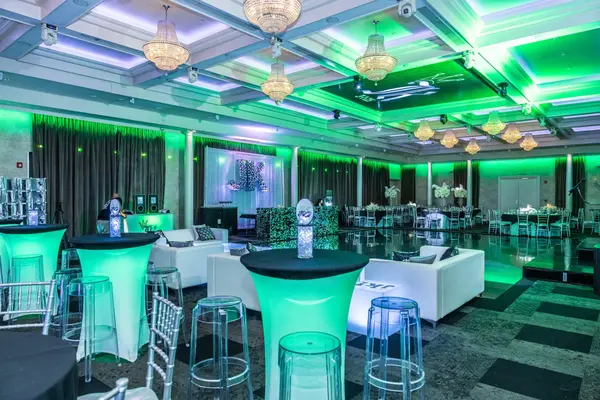 Green and Silver Bat Mitzvah
