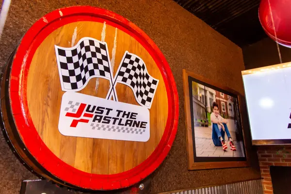 Car Racing Sign