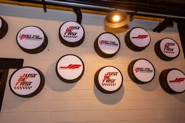 Car Racing Signage