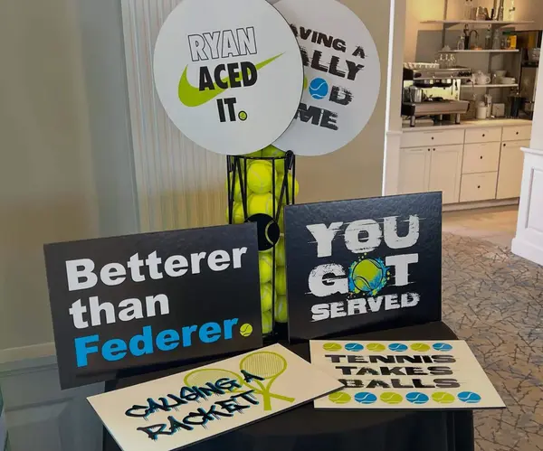 Tennis Signage