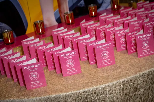 Passport Place Cards