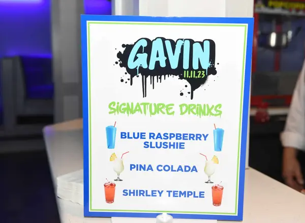 Graffiti Signature Drink Sign