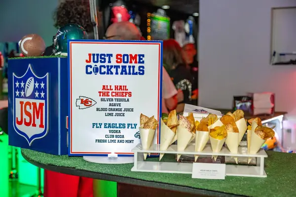 NFL Theme Drink Sign