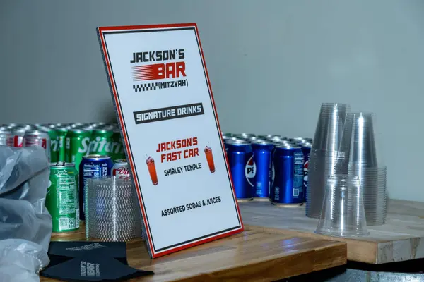 Race Car Theme Signature Drink