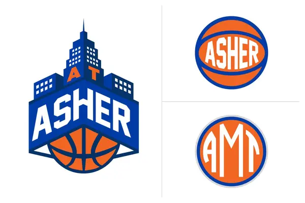 Basketball Bar Mitzvah Branding