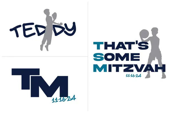 Sports Themed Bar Mitzvah Branding