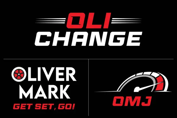 Racing Themed Bar Mitzvah Branding