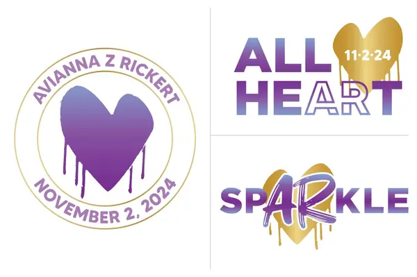 Graffiti Heart Logo Branding
