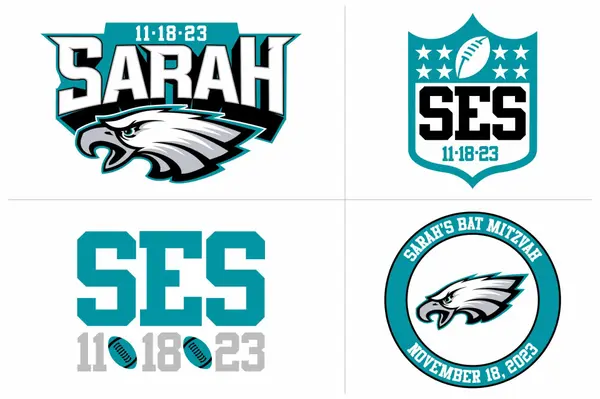 Eagles Themed Logo Design