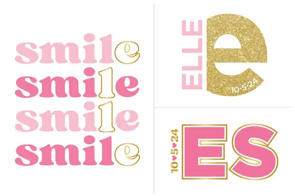 Glitter Bat Mitzvah Logo