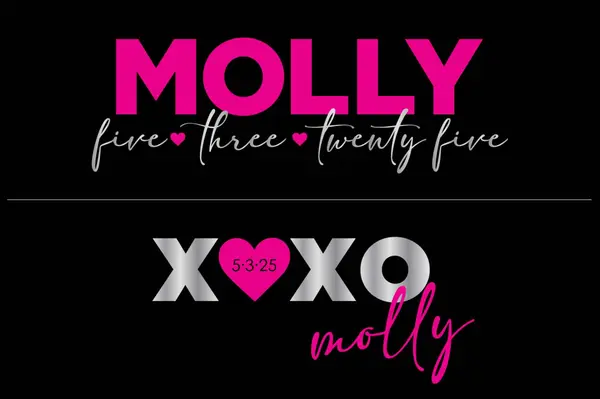 Heart and Kisses Logo