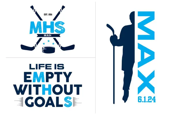 Hockey Themed Logo Design