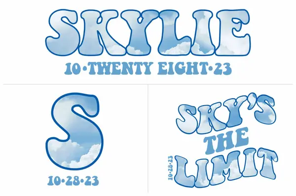 Sky Themed Logo