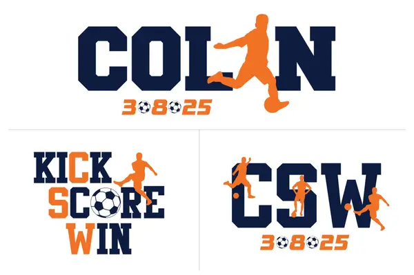 Soccer Themed Logo Branding