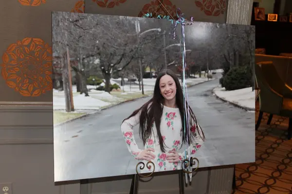 Blowup Photo on Easel