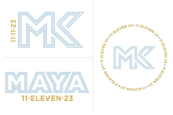 Striped Logo Bat Mitzvah
