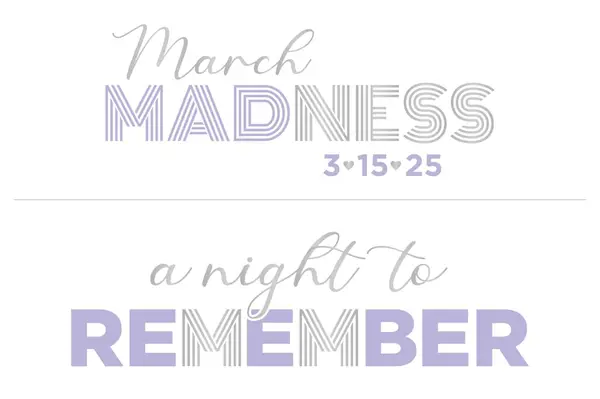 Striped Font Bat Mitzvah Logo