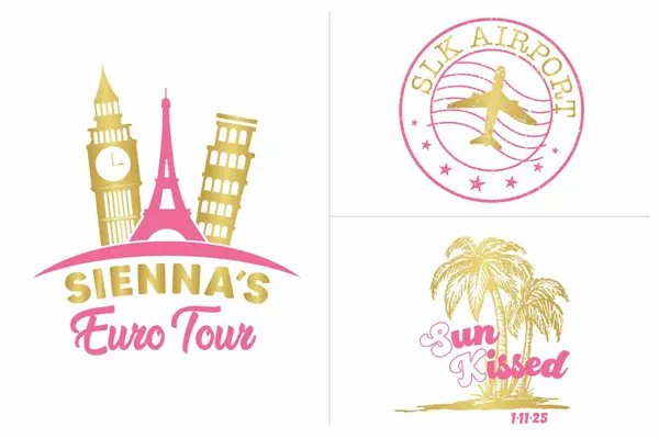 Travel Themed Logo Branding