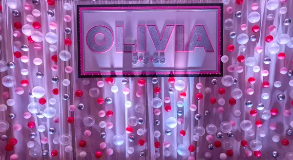 Bubble Wall Custom Backdrop