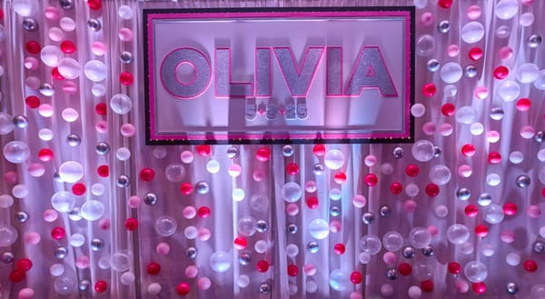 Bubble Wall Custom Backdrop