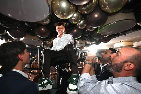 Bar Mitzvah Ceiling Decor