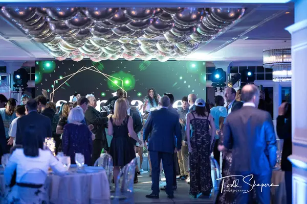 Metallic Orbs Ceiling