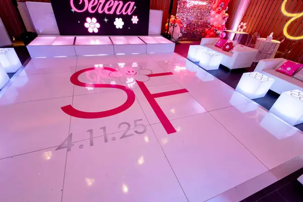 Custom Dance Floor Wrap