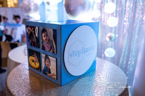 Custom Blue Gift Box