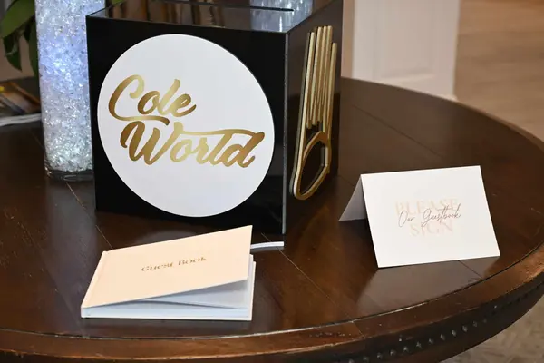 Gold and Black Gift Box