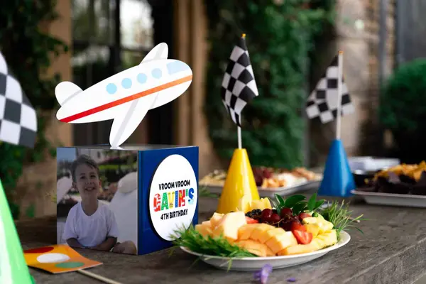 Airplane High Top Centerpiece