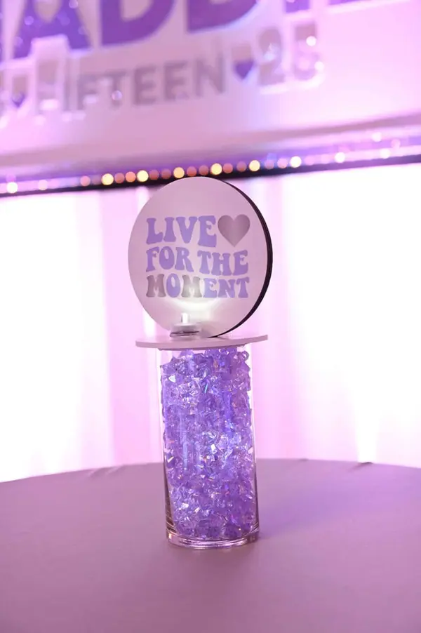 Mini Logo Centerpiece