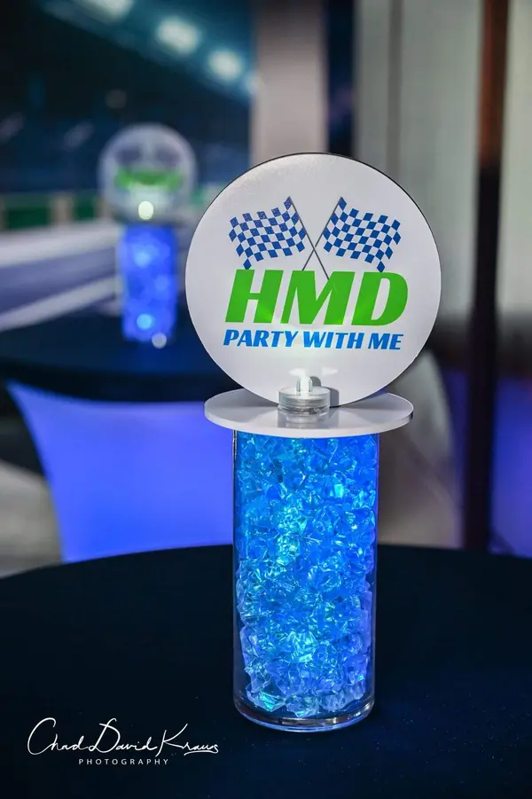 Mini Logo Centerpiece