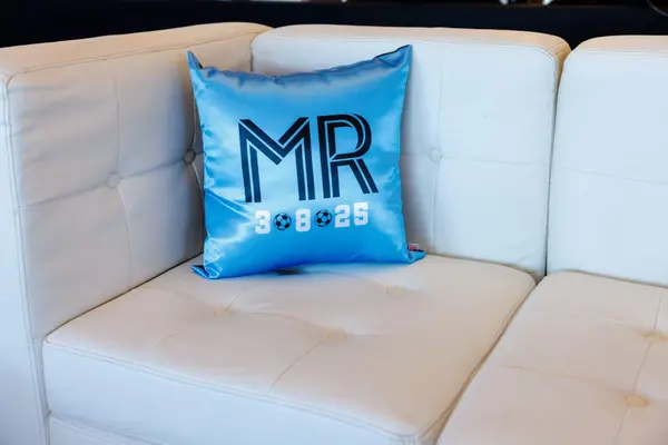 Custom Soccer Logo Pillow