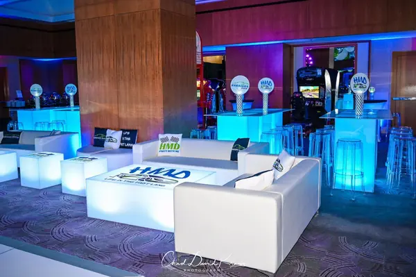 LED Lounge for Bar Mitzvah