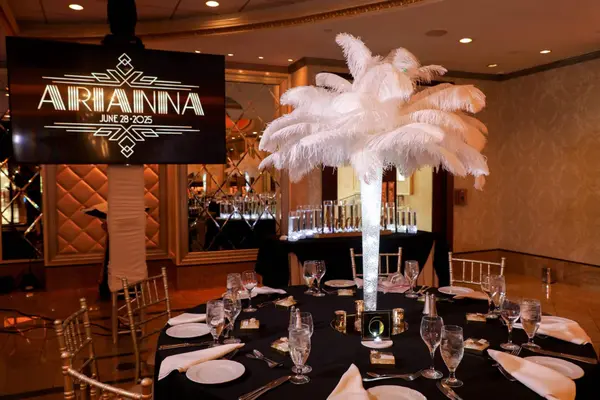 Feather Centerpiece