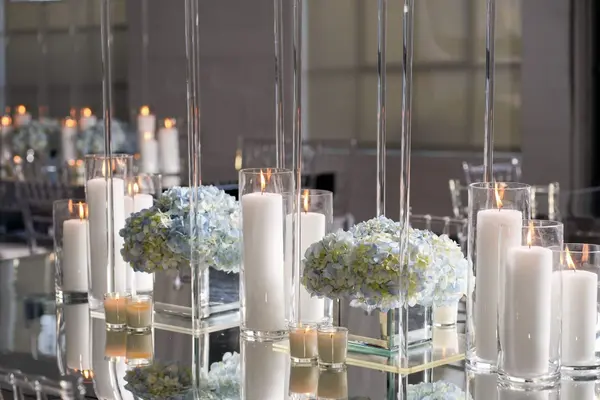 Hydrangeas Centerpieces