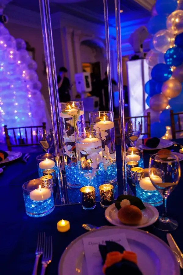 LED Orchid Centerpiece
