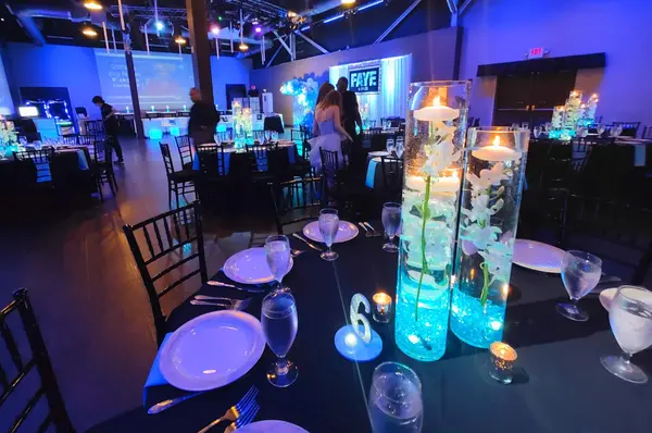 LED Orchid Centerpiece